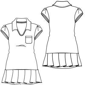 Fashion sewing patterns for Tennis Dress 7613